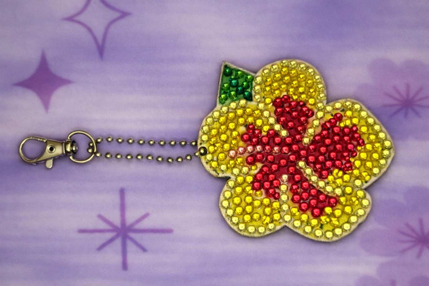 Feral Island Blooms Keychains