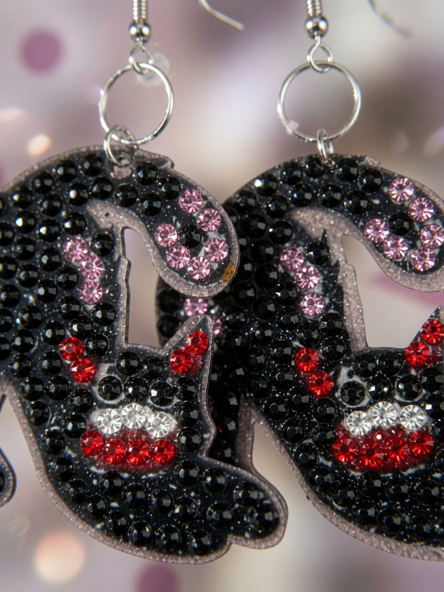 Boo Whiskers Earrings
