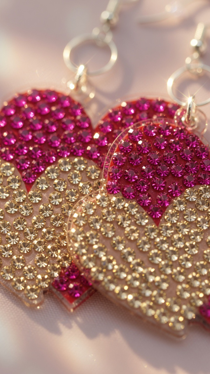 Two Peas in a Heart Earrings