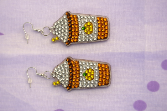 Pumpkin Latte Earrings