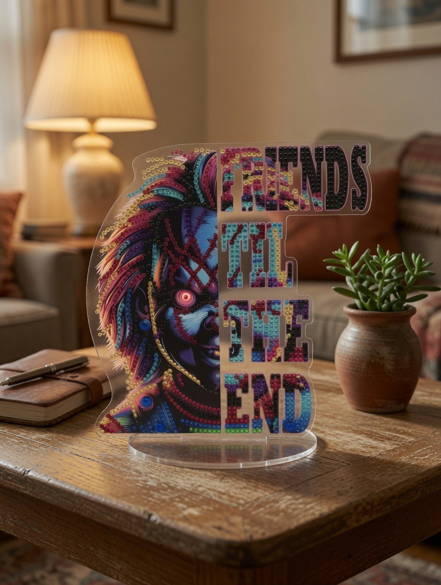 Friends Til The End Table Decor