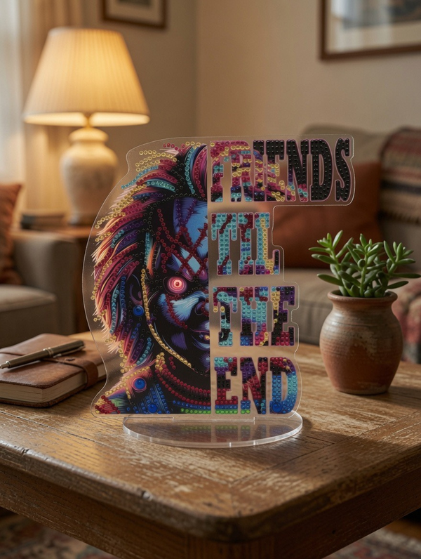 Friends Til The End Table Decor
