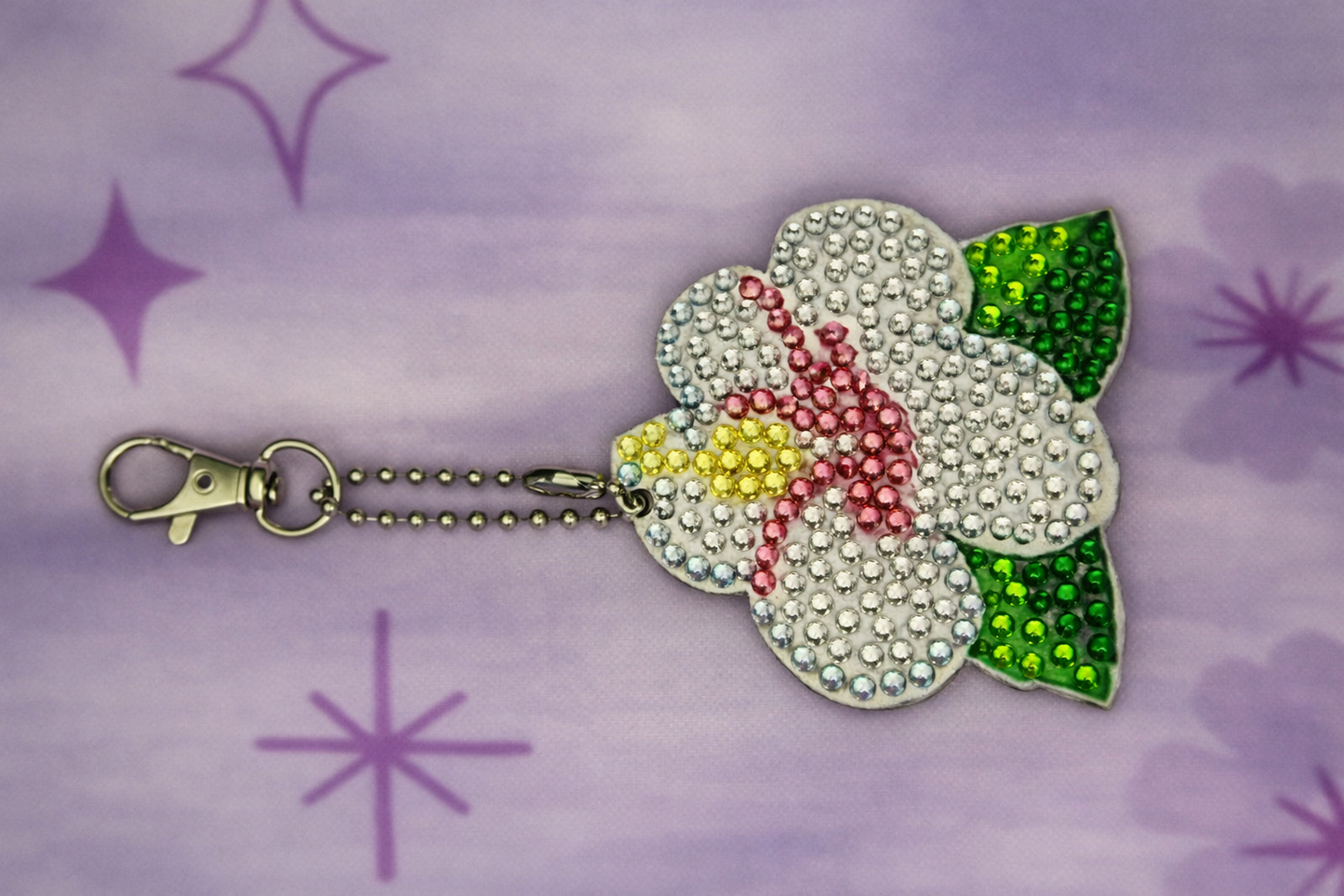 Feral Island Blooms Keychains