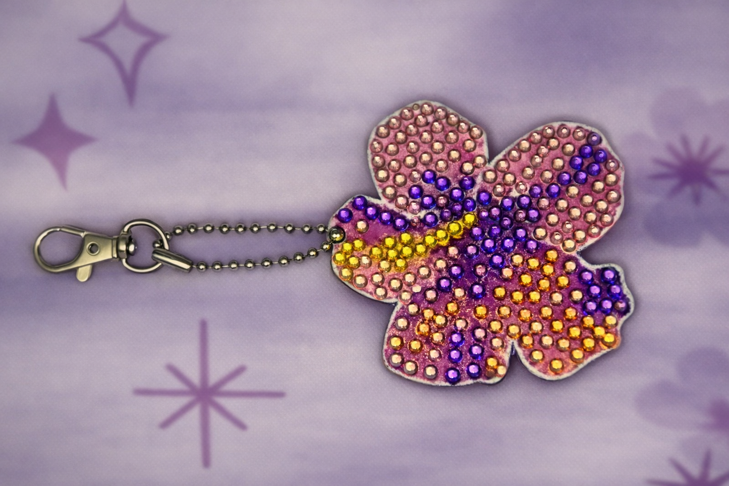 Feral Island Blooms Keychains