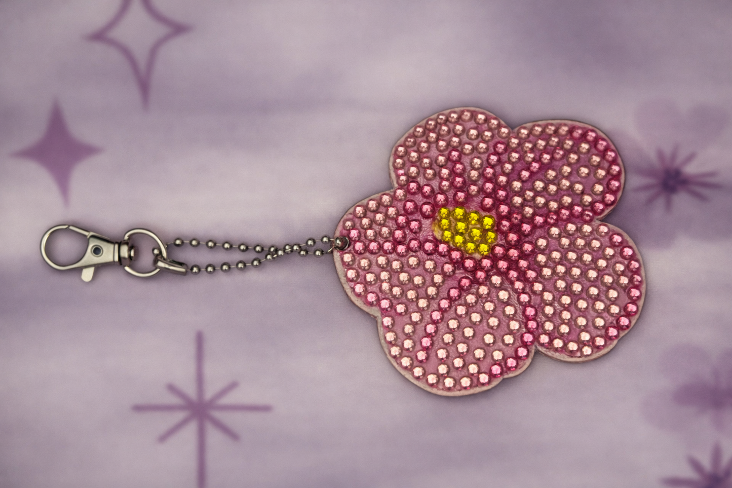 Feral Island Blooms Keychains
