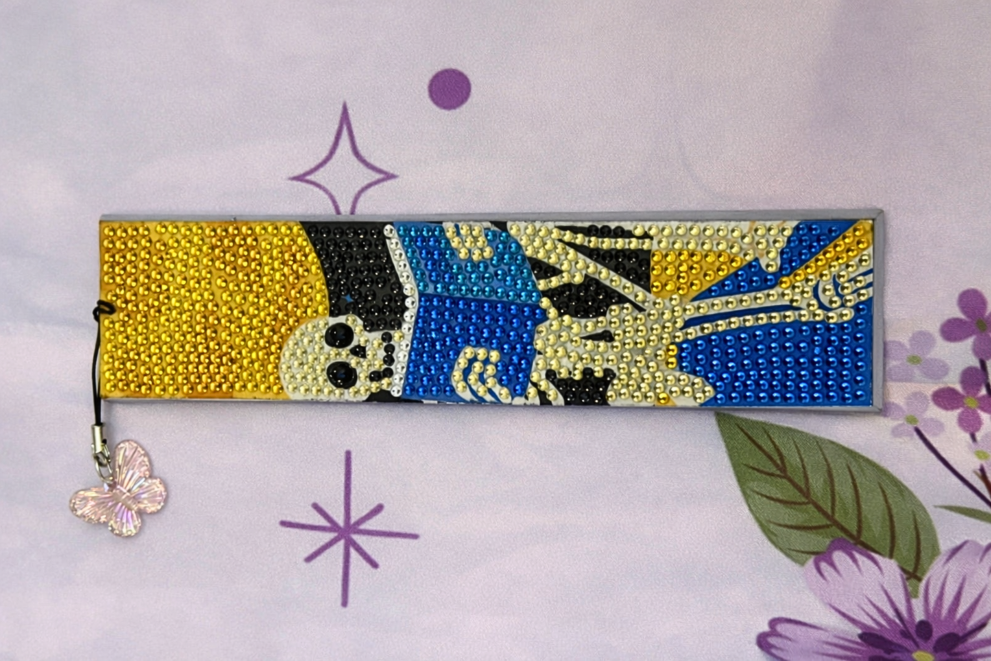 Haunted Skeleton Bookmarks w/ Butterfly Tassle