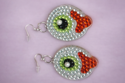Iris Blinkers Earrings