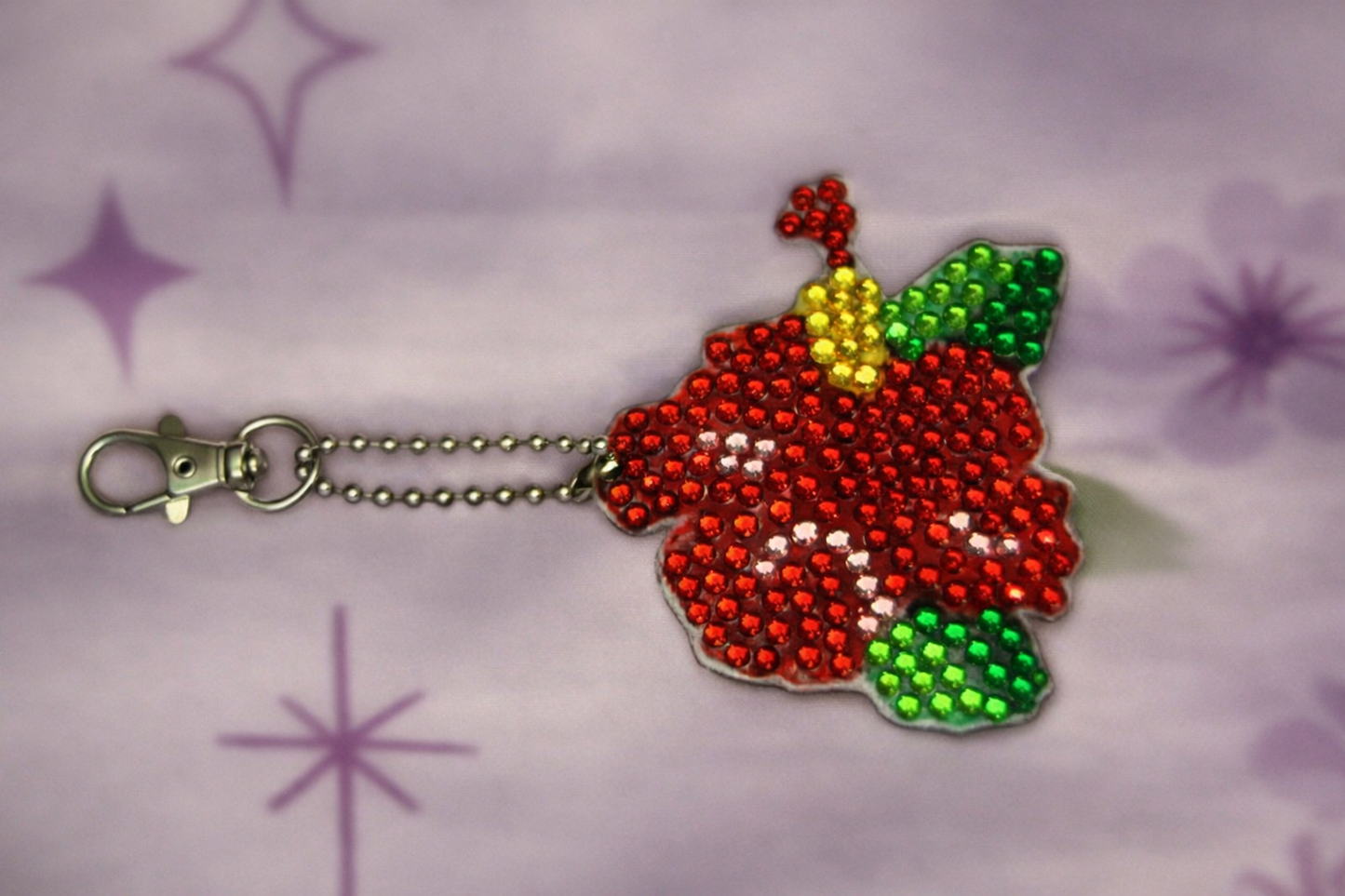 Feral Island Blooms Keychains