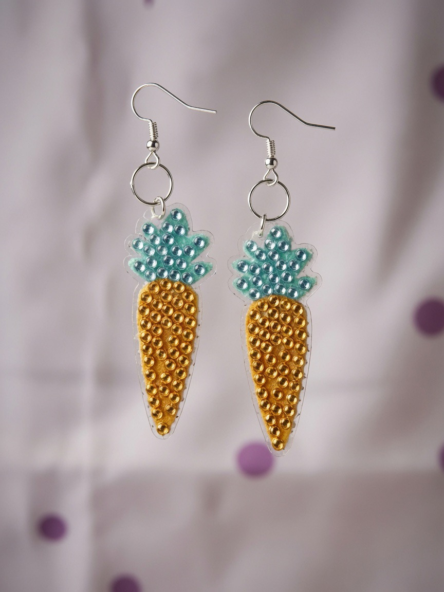 Earful of Carrots Earrings