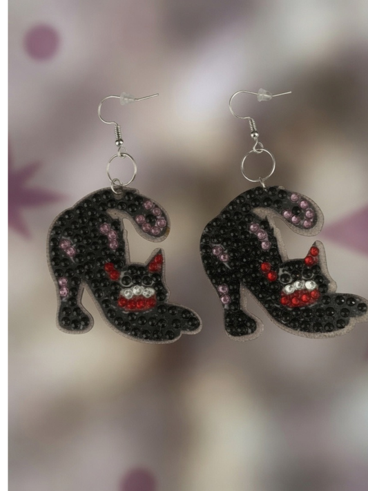 Boo Whiskers Earrings