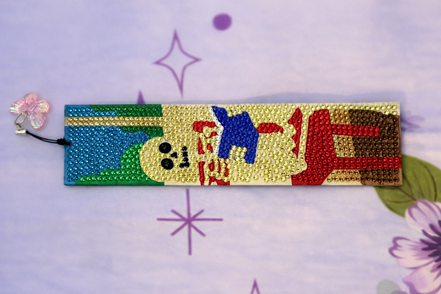 Haunted Skeleton Bookmarks w/ Butterfly Tassle