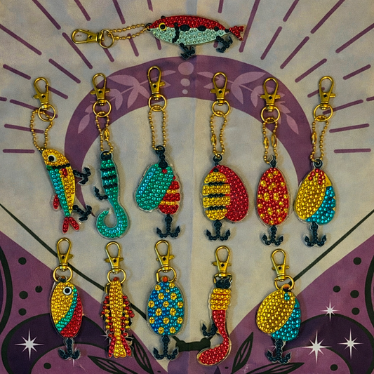 Fishing Lure Keychains